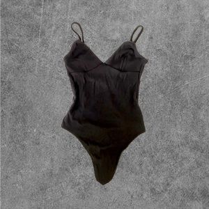 Wilfred Aritzia ribbed bodysuit